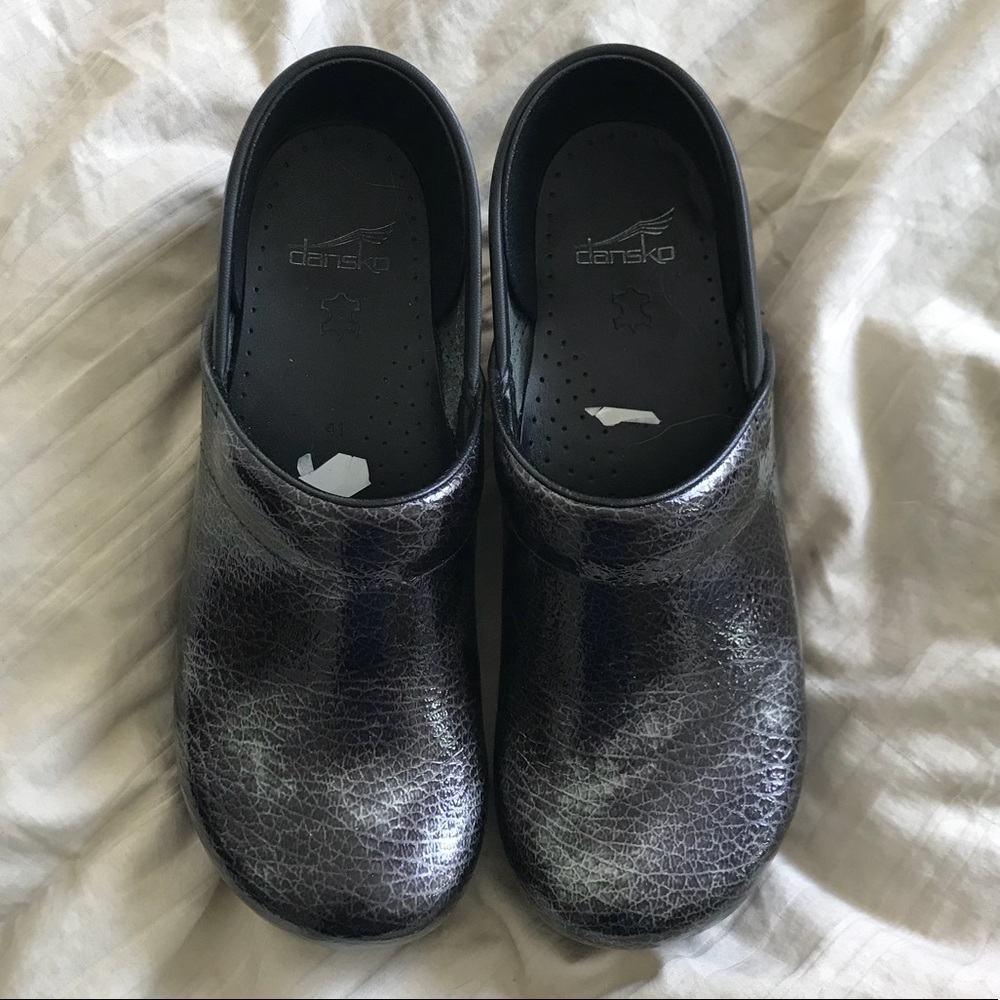 Dansko Professional patent grey reptile size 41